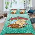 thumbnail image 2 of Los Castores Gruñones Conjunto de sábanas temático, trío de piezas, cómodo y amigable con la piel, diseño único, regalo de decoración para el hogar para familiares, amigos y fans,173cm *218cm, 2 of 6