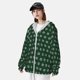 thumbnail image 3 of Fotbe Green Buffalo Plaid Merry Christmas Chaqueta con Protección Solar UPF 50+ para Hombre y Mujer, Camisa con Capucha y Bolsillos-Medium, 3 of 7