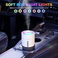 thumbnail image 3 of Humidificador portátil Daskternie Mini USB Cool Mist de 180 ml, blanco y gris, 3 of 8