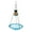 Blue, variant on Blue Blue Glass Hanging Bird Bath Outdoor Garden Decor With Non-Slip Perch Easy Fill Design For Balcony Patio Wildlife Water Station #6681J