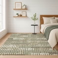 thumbnail image 6 of Addison Rugs Chantille Indoor/Outdoor Transitional Geometric Olive Machine Washable Rectangle Rug, 8' x 10', 6 of 8