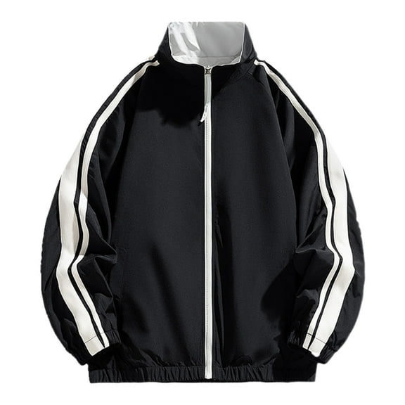 Men's Lightweight Casual Jacket Stylish Comfortable Breathable Outdoor Blouse Coat for Daily Wear