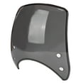 thumbnail image 3 of Motorcycle Windshield Retrofit Vintage Headlights Windscreen PC Material for 5-7in Motor, 3 of 8