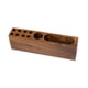 thumbnail image 5 of Organizador de pincel de pintura de estante para soporte de lápiz 10 ranuras Stand de pintura Pencil de madera Organizador de maquillaje para el hogar, 5 of 9