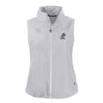 thumbnail image 2 of Women's Cutter & Buck  Gray ETSU Buccaneers Vault Charter Eco Recycled Full-Zip Vest, 2 of 3