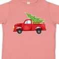 thumbnail image 4 of Inktastic Christmas Vintage Truck with Christmas Tree Boys or Girls Toddler T-Shirt, 4 of 5