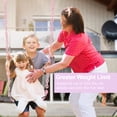 thumbnail image 5 of JBeeCtrl Baby Swing Seat for Outdoor Playground for Kids with 60" Heavy Duty Chain Pink, 5 of 7