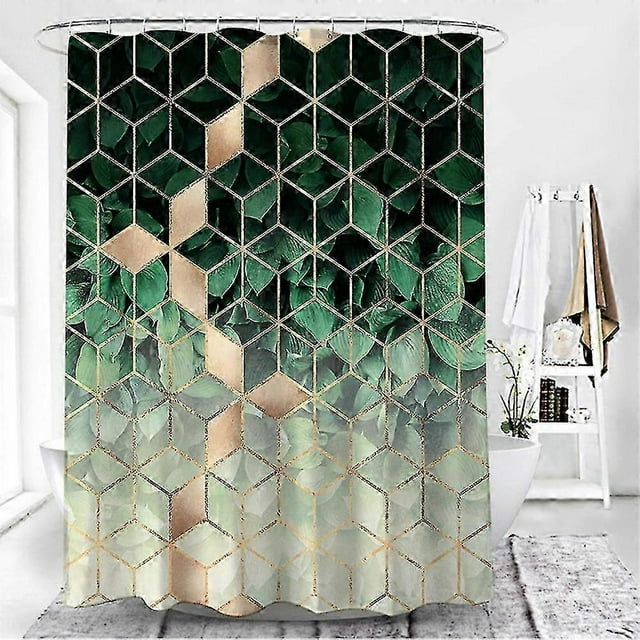 Rideau de Douche Imperméable Moderne pour Salle de Bain Couleurs Tailles Disponibles