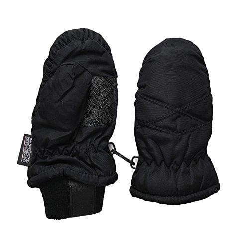 NICE CAPS Kids Boys Girls Waterproof Secure-Wrap Mittens with Elbow Length Cuff 