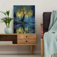 thumbnail image 5 of UXIEQU Enchanted Willow Tree With Golden Lights Canvas Wall Art Print 15.75x11.81 Inches, 5 of 8