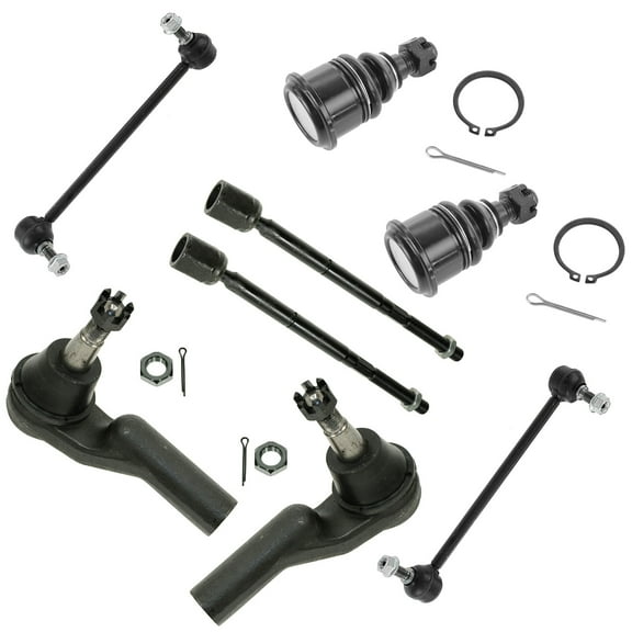 TRQ 8pc Kit Tie Rod End Sway Bar Link Ball Joint LH RH Set for 95-02 Continental PSA59377 Fits select: 1995-2002 LINCOLN CONTINENTAL