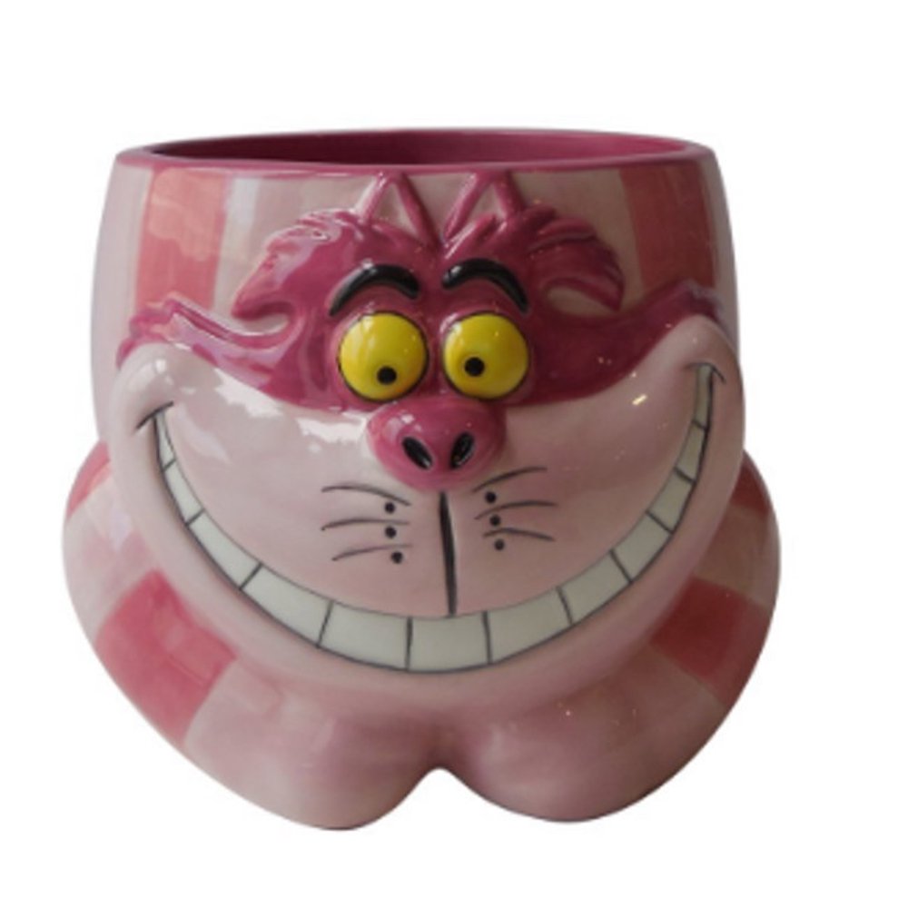 Cheshire Cat Sculpted Mug Alice In Wonderland Movies Series Disney