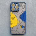 thumbnail image 3 of Funda de teléfono con patrón de corazón de amor y bandera de mapa de Ucrania para iphone 15, 14, 11, 12, 13 Pro Max, Mini, X, XS, XR, 7, 8 Plus, SE2, cubierta azul a prueba de golpes, 3 of 5