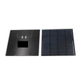 thumbnail image 3 of 1Pcs 9V 2W Solar Battery 115mm*115mm Solar Panel Outdoor Portable Solar Charger Pane DIY For Light 18650 ,Easy to Install, 3 of 6