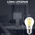 thumbnail image 5 of LUXRITE A15 Edison LED Bulb, 8.5W=60W, Dimmable, 4000K, 750 Lumens, Enclosed Fixture Rated, E26 Base, UL Listed 6 Pack, 5 of 7