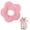 Pink, variant on Soft Inflatable Dog Cone for Large Medium Small Dogs Cats - Neck Donut, E Collar Alternatives for Recovery