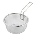 thumbnail image 2 of jifeng Deep Fry Basket Stainless Steel Kitchen Mesh Strainer for Cooking Restaurant Diameter 17.8cm, 2 of 9