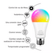 thumbnail image 4 of Focos Led Inteligentes Wifi Control Remoto 4 Pcs, 4 of 5