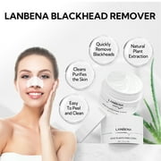 LANBENA Pore Strips (50g/1.76 Oz)+100pcs Nose Strips with Blackhead Remover, Black Head Remover for Face, Blackhead Remover Mask, Nose Strips for Blackheads