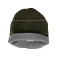 thumbnail image 3 of Grand Sierra  Reversible Stripe to Solid Winter Beanie Hat (Men), 3 of 4