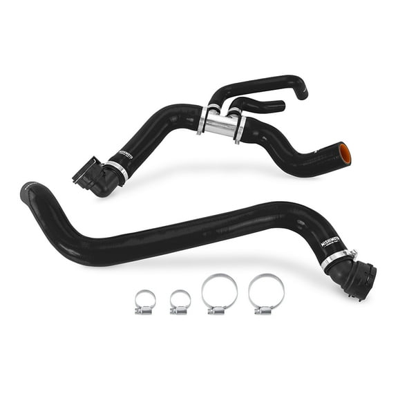 Mishimoto MMHOSE-F50-15BK Silicone Radiator Hose Kit, Compatible With 2015-2017 Ford F-150 5.0L V8, Black