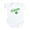 Cloud White, variant on CafePress - Slainte With Four Leaf Clover Infant Bodysuit - Baby Light Bodysuit, Size Newborn - 24 Months