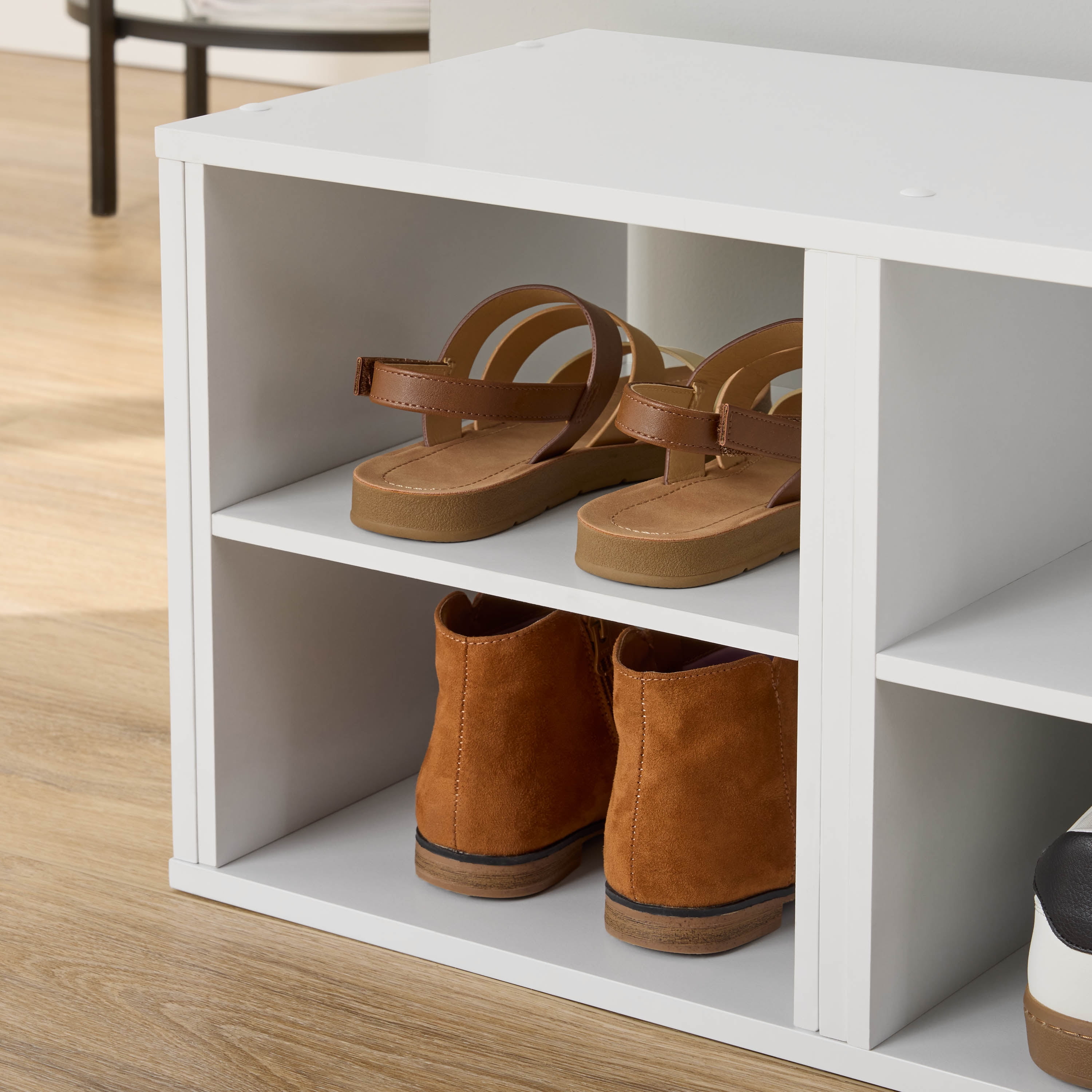 Mainstays Cube Storage H Inserts, Set of 2, White