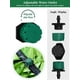 thumbnail image 3 of CHAO (Verde oscuro) 200 goteros de riego ajustables, sistema de riego por goteo de 1/4 pulgadas, boquillas de niebla de riego con cabezal de goteo de microflujo para jardines vegetales o parterres de, 3 of 5