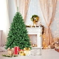 thumbnail image 2 of ANHXN  Christmas Tree Premium PVC Needles Hinged Douglas Full Fir with Sturdy Metal Stand Artificial Christmas Tree, 2 of 3