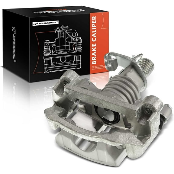 A-Premium Disc Brake Caliper Assembly with Bracket Replacement for Buick Allure LaCrosse 2005-2009 Chevrolet Impala Impala Limited 2011-2016 Pontiac Grand Prix 2004-2008 Rear Passenger Side