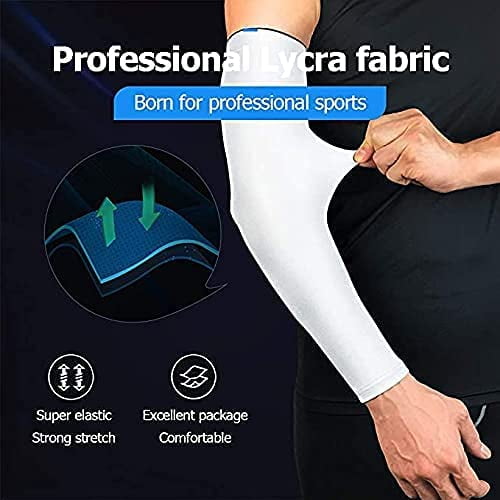 Forzero Sports Compression Arm Sleeves - Athletic & Shooting Sleeve for  Youth, Kids, Men & Women - Football, Basketball & Baseball 