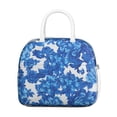 thumbnail image 2 of Lunch Bag Lunch Box for Women Reusable Insulated Lunch Cooler Bags,Large Capacity for Work Travel Picnic,Water-Resistant Pioneer Colorful Floral Lunch Tote Bag Gifts for Woman Mom White, 2 of 6