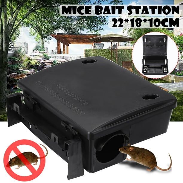 High Sensitive Mouse Trap Box Rat Mice Bait Station Pest Trap Humane Live Cage Trap Rat