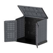 Duramax CedarGrain StoreAway 1200L Outdoor Deck & Garden Storage Box, Grey