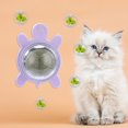 thumbnail image 2 of ¡Hay Un Vídeo! Juguete para Gatos Autoplacer Gato Giratorio Menta Bocadillos Divertidos para Gatos Lamiendo para Gatos Juguete para Gatos (púrpura), 2 of 5