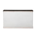 thumbnail image 3 of Pemberly Row Ivory and Dark Oak Wood Farmhouse Style Server with Storage, 3 of 4