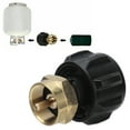 thumbnail image 3 of Adaptador De Recarga, Válvula Reguladora Duradera Latón ABS QCC1 POL Acoplador De Tanque De Ciclo Para Llenado, 3 of 7