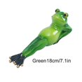 thumbnail image 2 of Artificial Frog Garden Statue Different Yoga Poses Interesting Decor for Christmas Gift Birthday Gift, 2 of 2