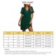 thumbnail image 5 of Vestido de encaje de Verano ANGGREK con Lunares, Dobladillo con Volantes Fluidos, cuello en V, manga Corta, Informal, Cómodo, Transpirable, Para Fiesta en Casa, Cita de trabajo, 5 of 5