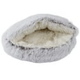 thumbnail image 1 of Warming Round Cat Bed,Round Cat Bed Soft Warming Cushion Cat Bed Round Cat Bed Elevated Design, 1 of 9