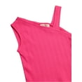 thumbnail image 4 of Jessica Simpson Girls Asymmetric Tank Top Shirt, Size 7-14/16, 4 of 5