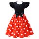 thumbnail image 1 of TureMinnie Cosplay Bowl Dress, Traje de dibujos animados, Vestidos de verano de manga corta, Vestido de fiesta de cumpleaños de bebé, Ropa para niños pequeños zhangmengya unisex, 1 of 2