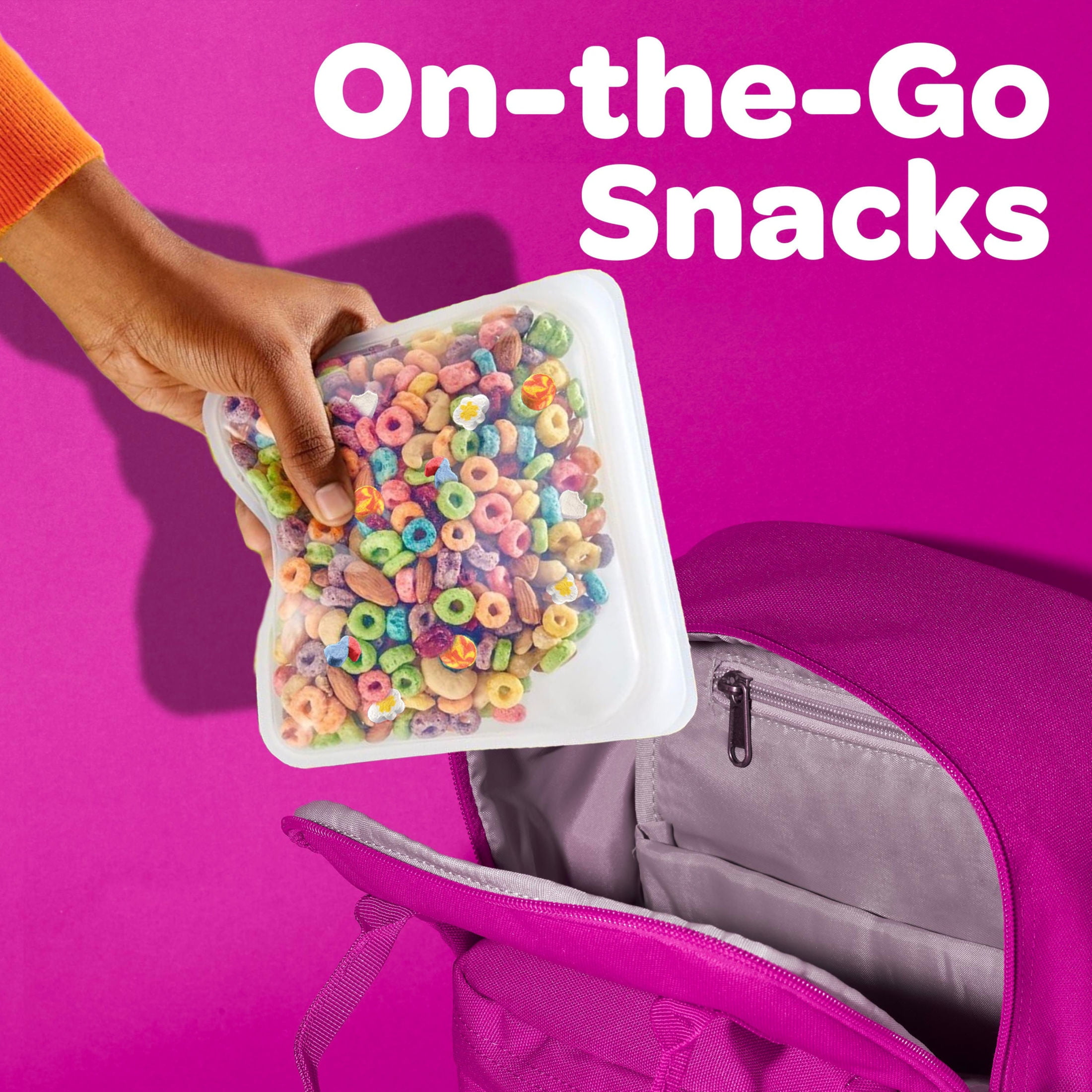 (8 pack) Kellogg's Froot Loops Original with Marshmallows Breakfast Cereal, 12g Whole Grains, 9.3  oz