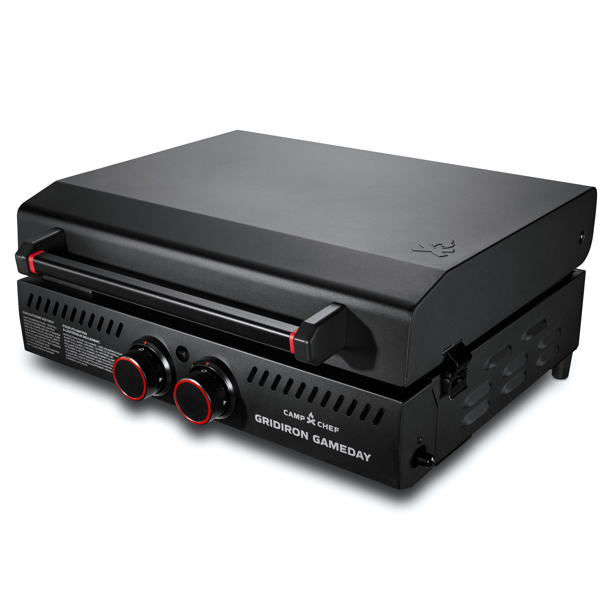 Camp Chef Gridiron Gameday 24" Portable Tabletop Griddle, 24,000 BTU, Black, FTT25CA42