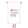 thumbnail image 1 of Creole I Love You Language Affection Dialect Hand Towel Bath Facecloth Soft Cotton Washcloth, 1 of 4