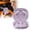 Purple*7.2x6.5cm, variant on Deluxe Bluetooth Headset | with Battery Powered Wireless Clear | featuring semi ear | Great for Beginners and Pros Purple Worth Having Must Have