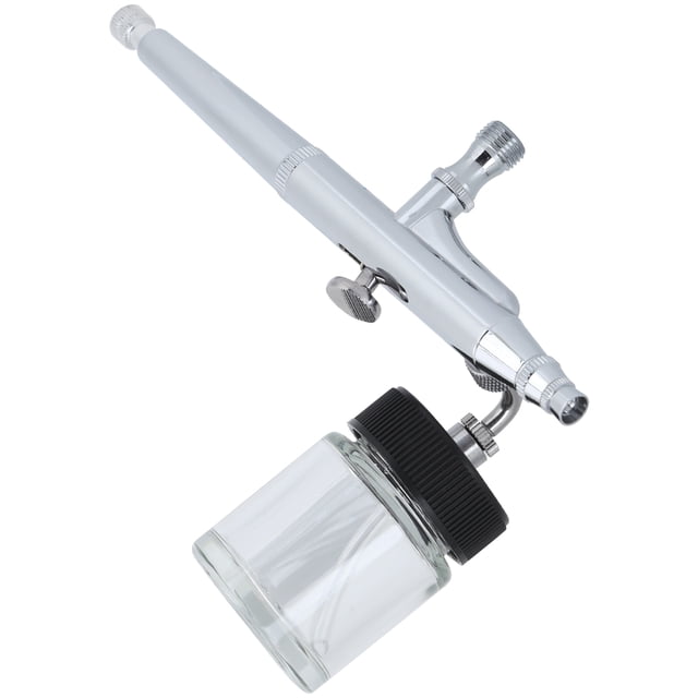 Pistola pulverizadora de doble acción, aerógrafo para pintar de 20 ml Aerógrafo para pintar de doble acción Pulverizador aerógrafo diseñado para la perfección
