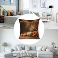 thumbnail image 3 of pumpkins cornucopia harvest Linen toss pillowcase decoration pillowcase gifting preferred 24x24 inch cushion cover sofa pillowcase sofa bedroom living room car, 3 of 8