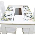 thumbnail image 4 of Ryvnso Placemats Set of 4 Daisy Flower Butterfly Dining Mats Heat-Resistant Non-Slip Washable Table Mat, 4 of 8