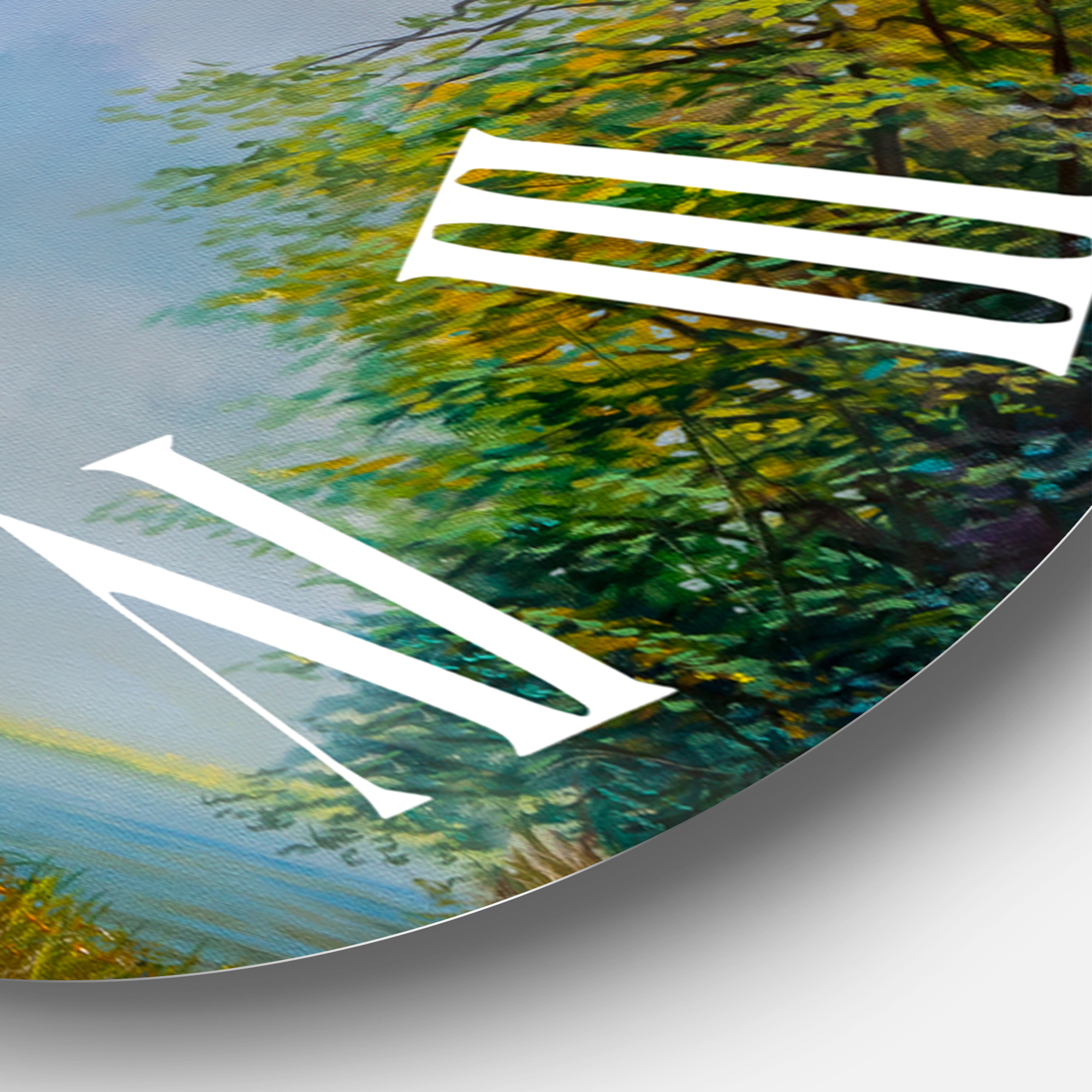 Designart 1 in Quartz Wall Clock